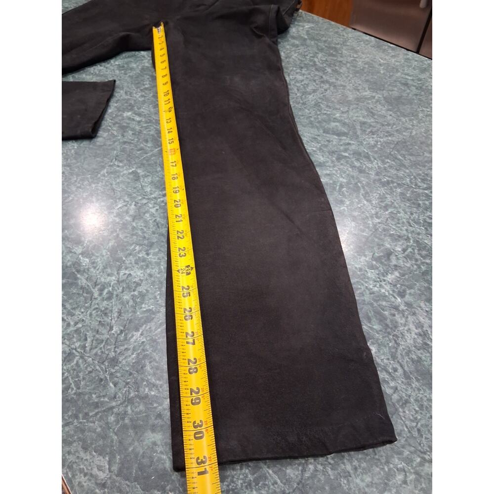 Gipsy Mens Genuine Leather Suede Nubuck Trousers Biker Motorcycle Pants 30 X 31 - Picture 7 of 13